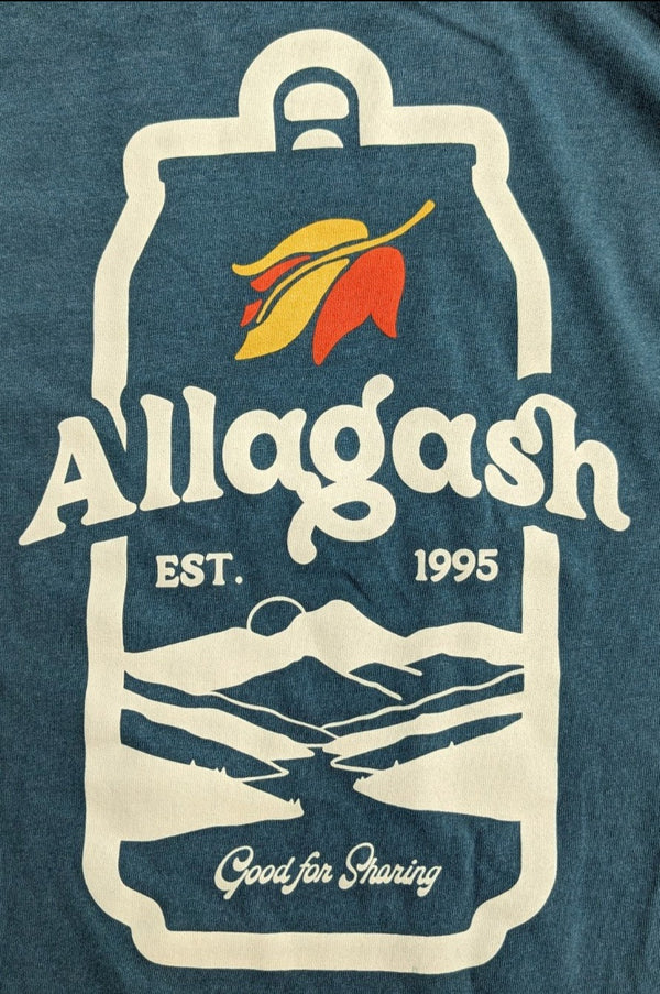 Allagash Retro Long Sleeve - Blue Spruce