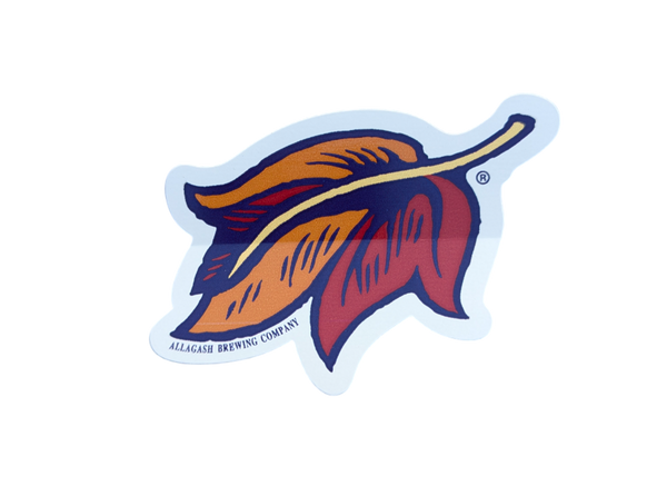 Allagash Classic Leaf Sticker