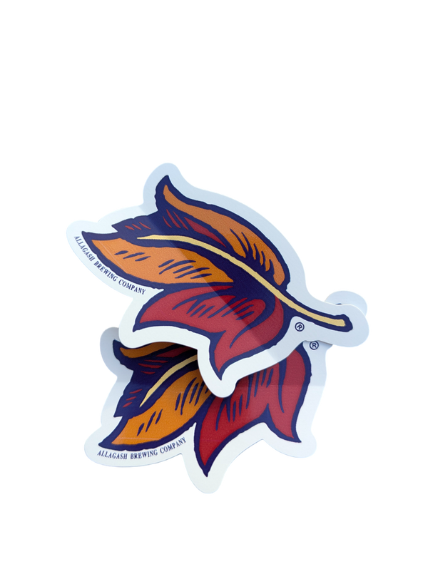 Allagash Classic Leaf Sticker