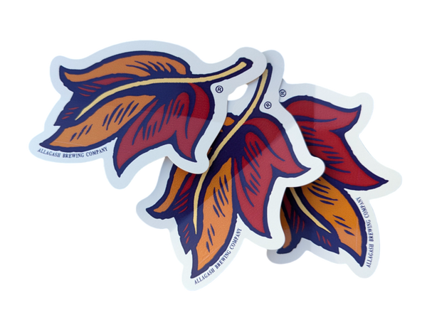 Allagash Classic Leaf Sticker