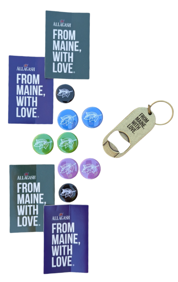 Stickers and pins
