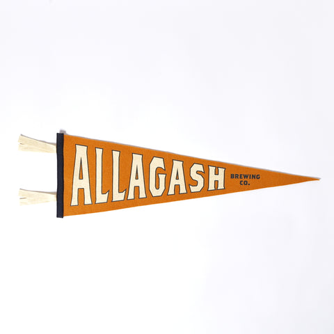 Allagash + Oxford Pennant - "Allagash Brewing Co." Pennant