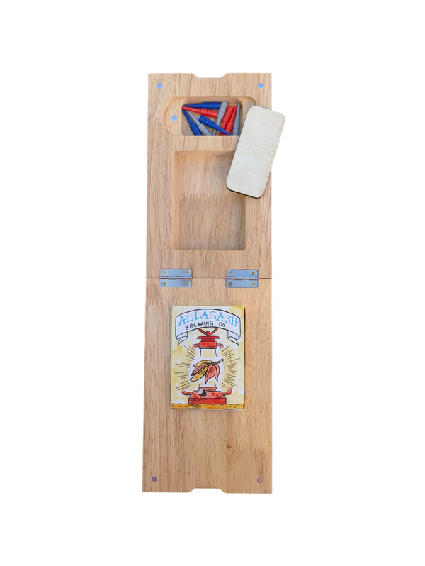 Allagash Cribbage Board + Card Pack