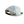 White cap with black logo on a white background
